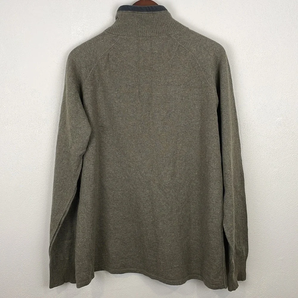 The North Face Wool Blend Sweater 1/4 Zip Pullover